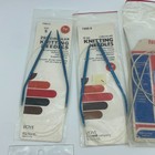 Boye Susan Bates Circular Knitting Needles Lot Vintage Mixed Sizes Craft