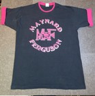 Maynard Ferguson Black  Pink   White T-shirt Size Large Vintage