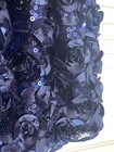 American Princess Girls Dress Blue Velvet Satin Bloomers Size 18 Month New