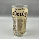 Vintage 1974 Official Kentucky Derby Churchill Downs 5 25  Glass Horse Racing