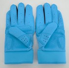 Nike Hyperdiamond 3 0 Batting Gloves Youth Large Black baltic Blue white
