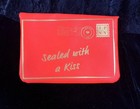 Valentines Ipsy Sealed With A Kiss Bag Cosmetic Makeup Pouch 7  X 5  Envelope