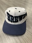 Vintage Milwaukee Brewers Wrap Around Snapback Hat Mlb Baseball By The Game