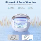 Aotuda Ultrasonic Denture Cleanser Uv Sterilization 360   Cleaning White