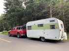 Vintage Aloha Camping Trailer  1965 Restored 