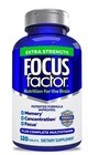 Focus Factor Extra Strength Pack Of 3 Brain 120capsules Multivitamin Supplement