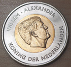 2025 Curacao 1 Gulden Bimetallic Unc 