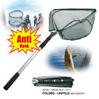 Telescopic Folding Aluminum Handle Fishing Landing Net 3 Section Extending Pole