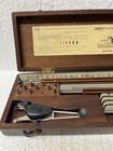 Vintage Keuffel   Esser K e Leroy Lettering Set Drafting Kit In Orig Wooden Case