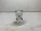 Vintage Clear Glass Bottle Stopper