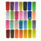 6 x 25yd Tulle Roll Spool Tutu Wedding Party Gift Wrap Fabric Craft Decorations