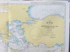 Admiralty 4302 Mediterranean Sea Eastern Part Map Chart Maritime Nautical Genius