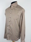 Vintage Burberry Beige Nova Check Classic Long Sleeve Shirt Size Extra Large Xl