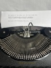 Vintage Beautiful 1939 Remington Rem-ette Portable Typewriter W case Very Nice