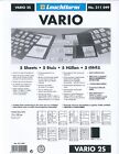 Lighthouse Vario Stock Sheet Double Sided 2 Pocket Protector Pages Size  2s