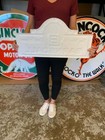 Antique Vintage Old Style Sign Barnsdall Oil Made In Usa