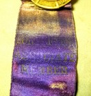 41st International Assoc of Fire Engineers Convention Badge New York  Sept  1913