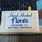 Flora   s Hand Hooked Wool Art Rugs Eagle   Lighthouse 6x6     Nautical Nova Scotia