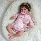 Real Life Like Reborn Baby Dolls Girl Doll Vinyl Silicone Newborn Handmade Gift