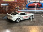 Hot Wheels White  Ford Mustang Dark Horse - Custom Wheel Swap Real Riders