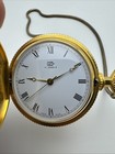 Vintage Swiss Made Est 17 Jewels Pocket Watch In Working Order Rare 2   