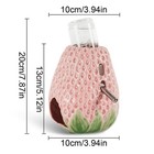 Strawberry Ceramic Small Pet Water Bowl Feeder Hamster Rat Pet Dispenser Feeder