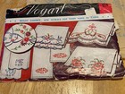 Vintage Vogart Transfer Pattern Embroidery 128 Cases Mr Mrs Me You Hearts Floral