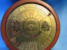 40 Year Perpetual Calendar Brass Marble Nautical 1999-2038 Antique Maritime 3 