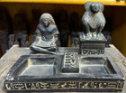 Rare Ancient Egyptian Antiquities Heavy Statue For Scribe   Baboon Monkey Bc