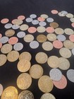 Mixed World Coin Lot 78 Coins In Bag W  Arabic Script Uncertified Ungraded