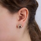 Elegant White Zircon Vintage Gemstone Earrings For Women     Gorgeous   Shiny