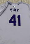 Pint Size 48  41 2024 Colorado Rockies Game Used Jersey Issued Road Gray Mlb