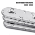1 5  L-shaped Bracket Corner Brace Stainless Steel Bracket Right Angle W screws