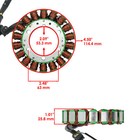 Stator   Pickup Coil For Honda Foreman 400 Trx400fw 1995-2003