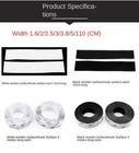    3 4   X 10ft Hook   Loop Tape Self Adhesive Heavy Duty 3m 9448a White   