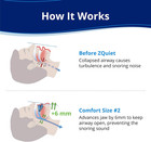   Anti-snoring Mouthpiece  Comfort Size 2  Single Refill  Blue Made In Usa  Bpa-
