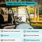 Golf Cart Windshield For Club Car Precedent 2004-up clear Fold Down Windscreen
