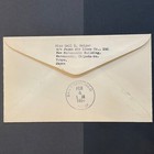 Japan Postal History 1954 Airmail Jal First Flight Tokyo To San Francisco Ffc