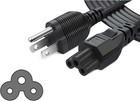Listed 10ft 3 Prong Mickey Mouse Universal Ac Power Cord