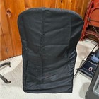 30 - Black Polyester Folding Chair Covers -