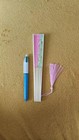 Japanese Hand Fan - Silk   Wood   Cherry Blossom Design   21cm