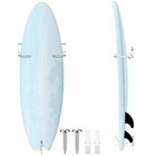 Yousoontic Surfboard Wall Mount Rack Clear Acrylic Surf Board Wall Hook Base