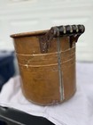 Vintage Atlantic Copper Boiler Wash Tub Wooden Handles