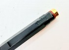 Rotring Newton Gold Fountain Pen Black Color 750 Gold 18k M Nib No Converter