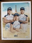 Nelly Korda  Lilia Vu  Rose Zhang Signed 11x14 Poster Auto Usa Golf Lpga Jsa Coa