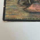 Boy Scout Gum Postcard Diving Board Swimming Hole Antique 1914 Scouts History