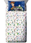 Jay Franco Disney Toy Story Buzz   Woody 4 Piece Twin Reversible Comforter Set 