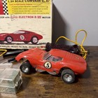 Vtg 1960s Rannalli Corvair  Gt 1 24 Slot Car Parts repair Lot W tools controller