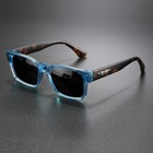 Quality Square Polarized Sunglasses Men Metal Core Uv400 Unisex Sun Glasses