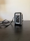 Vintage Kodak Duaflex Ii 620 Film Camera Kodet Lens Working Shutter W  Strap